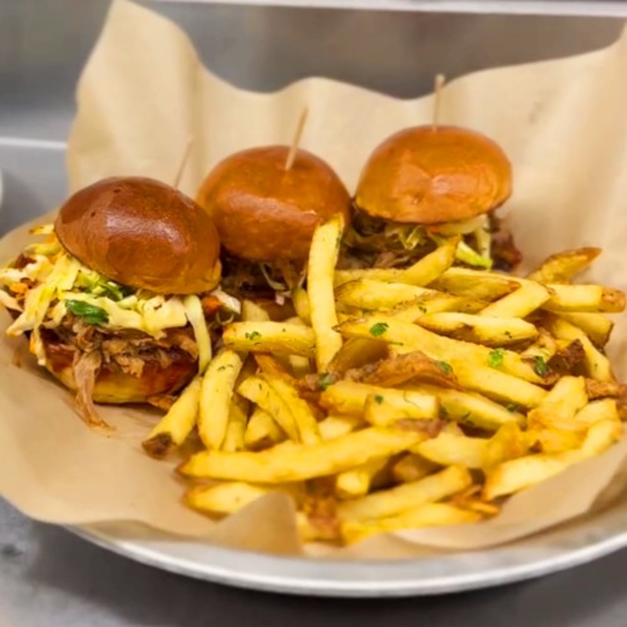 BBQ Pork Sliders