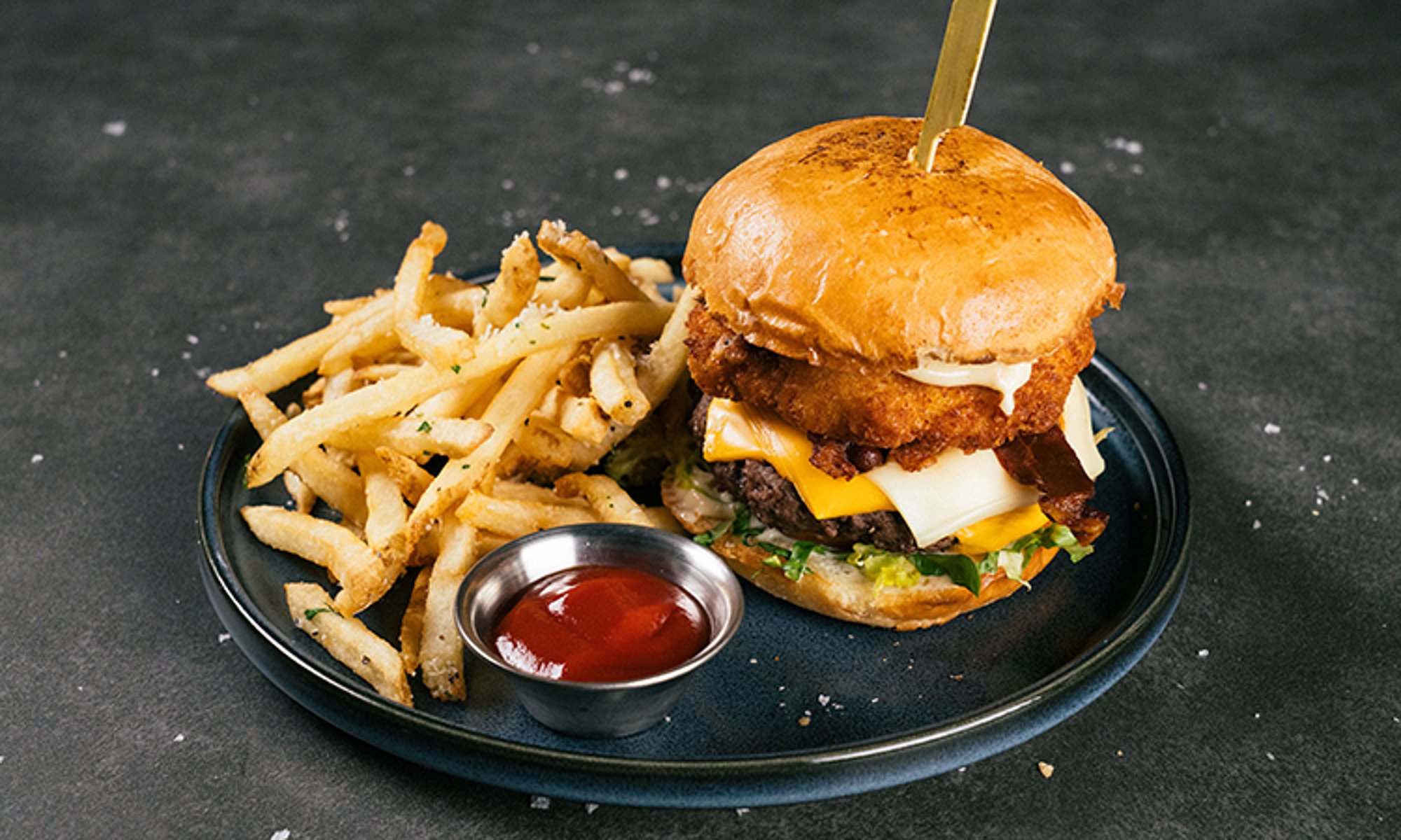 MAC & CHEESE BURGER