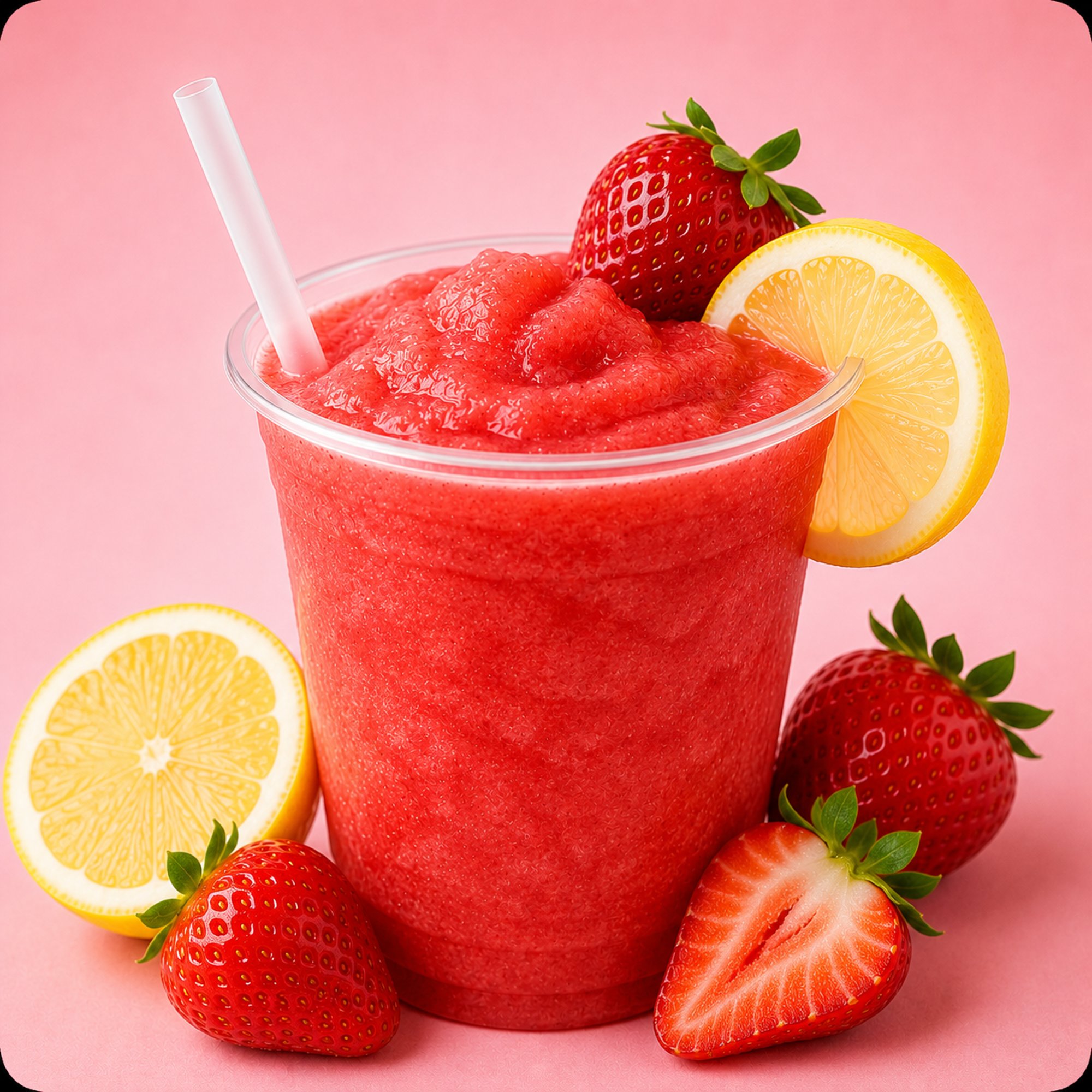 B's Strawberry Lemon Slushie