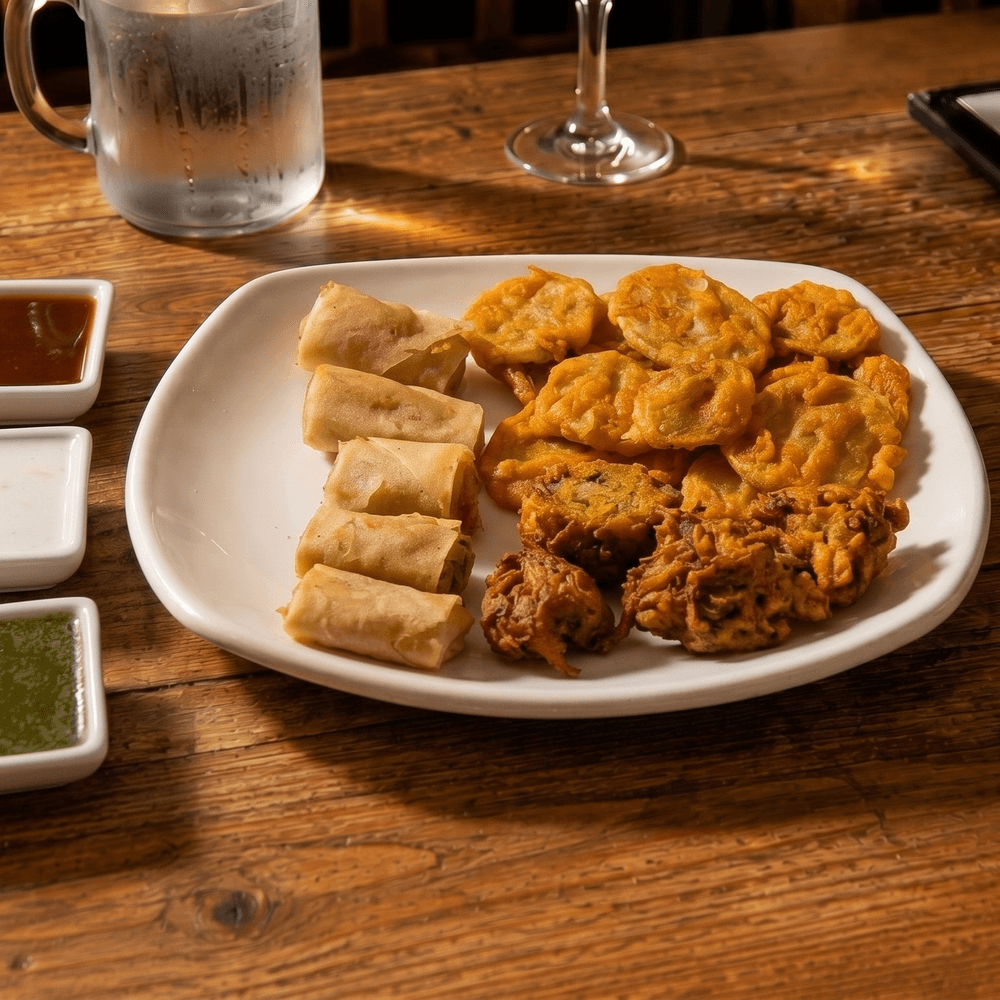 3. Assorted Vegetable Fritters