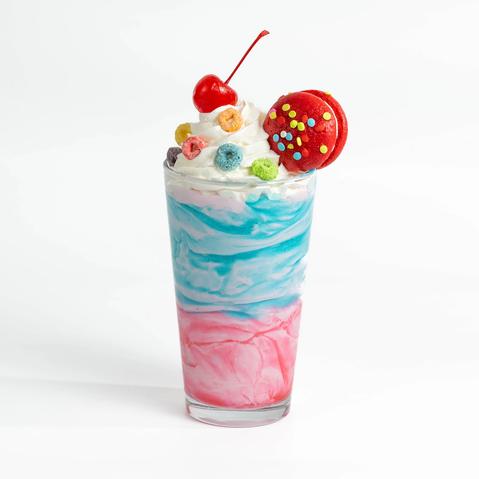 Fruit-flavored Cereal Shake