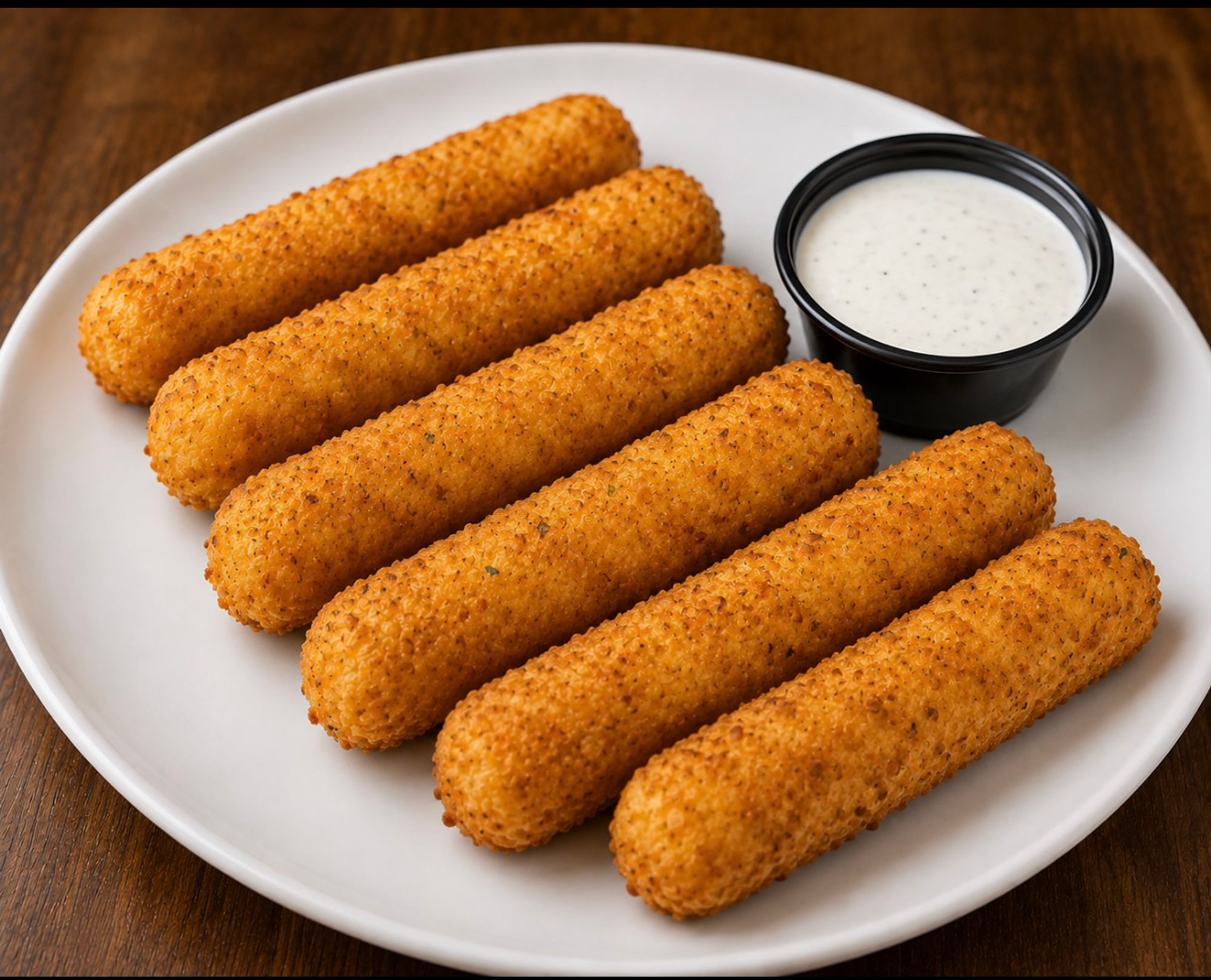 Mozzarella Sticks (6 Pcs)