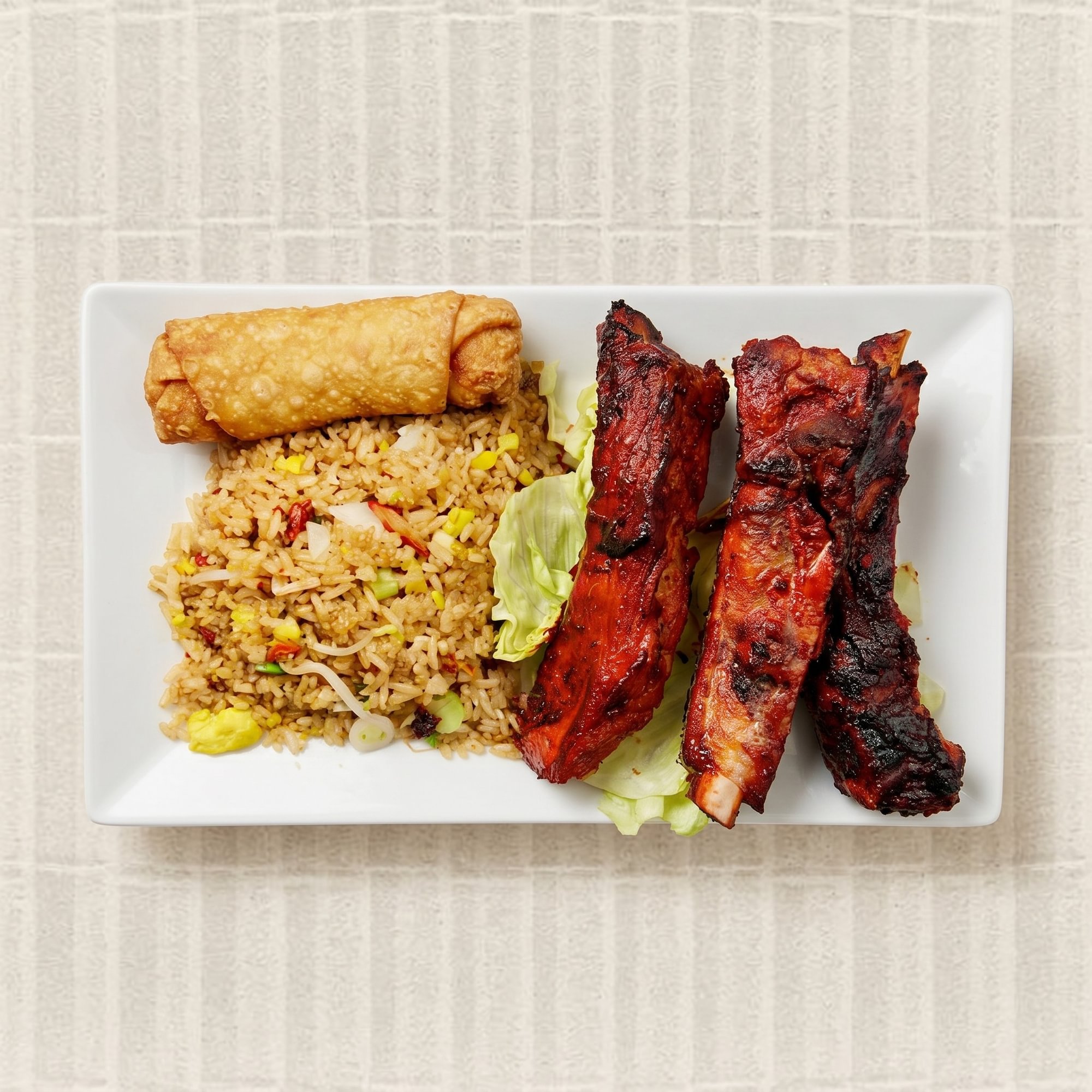 13. Bar-B-Q Ribs Platter