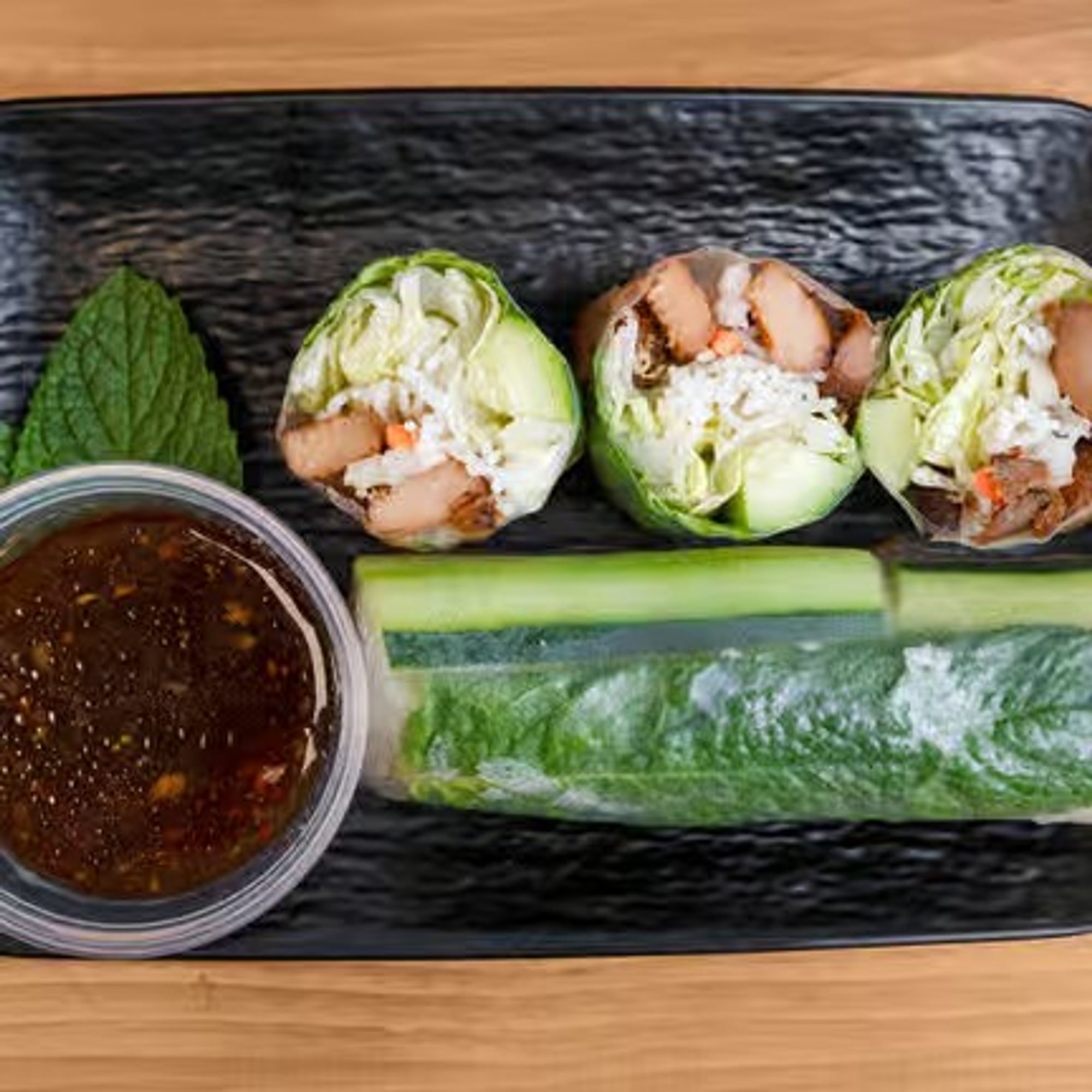Grilled Chicken Summer Roll (Thit Ga Cuon)