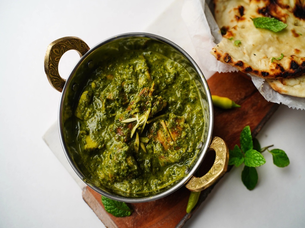 Saag Curry w/Rice