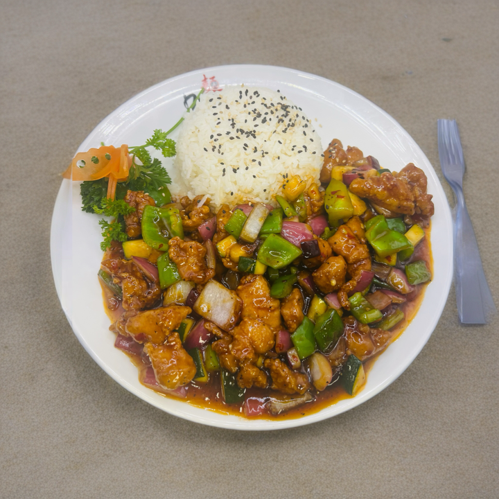 Black Pepper Chicken