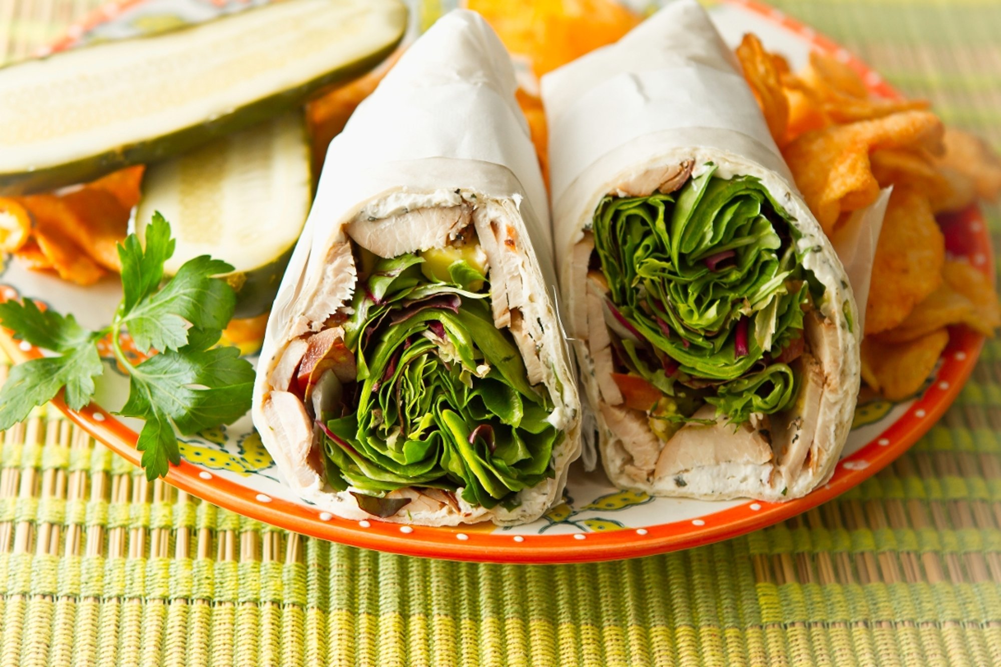 Whole Grilled Chicken & Avocado Gluten Free Wrap