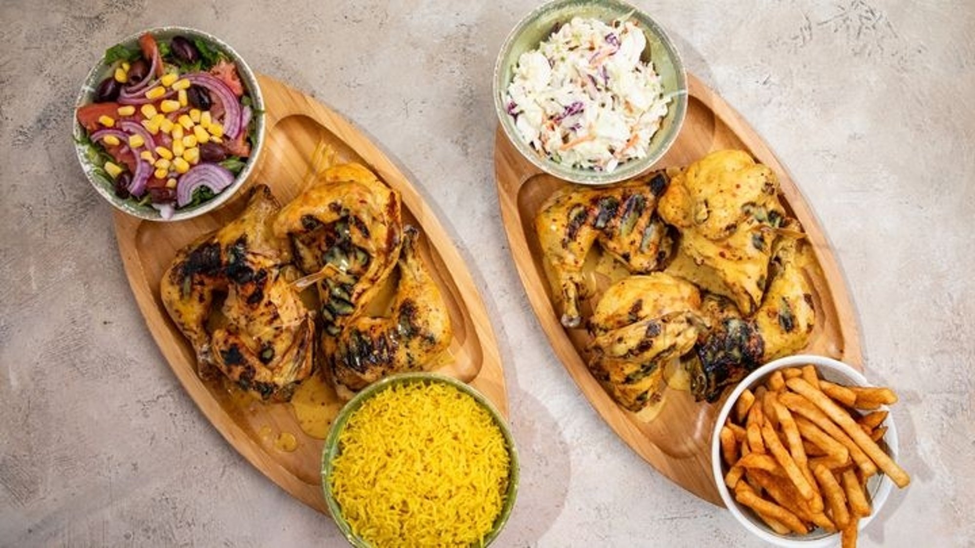 Family Platter - 2 Whole Chicken + 4 Large Sides