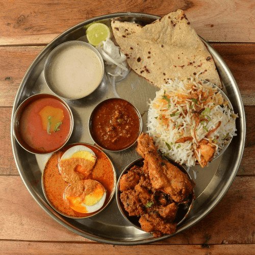 Chicken Thali