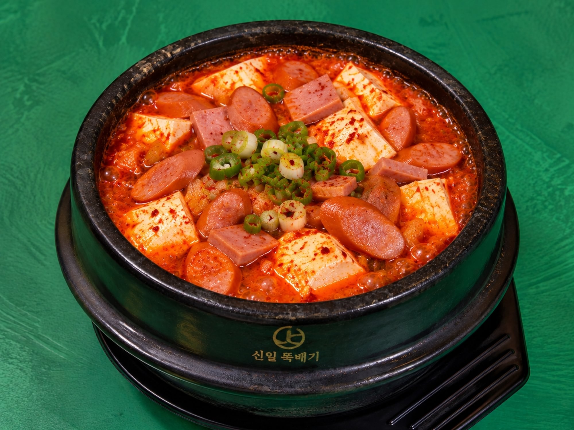 Ham & Sausage Tofu Soup