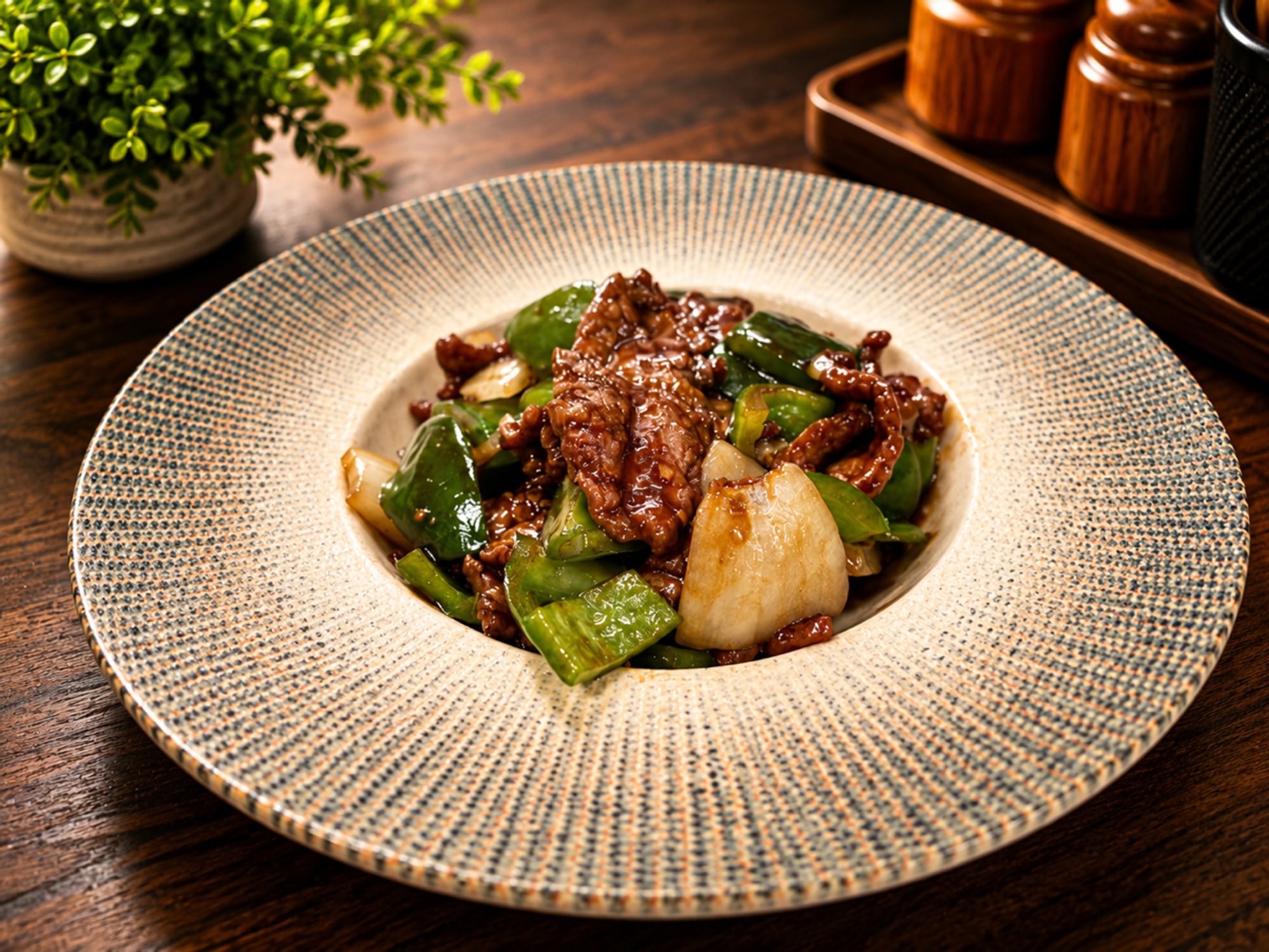 Beef with Green Pepper / 青椒牛