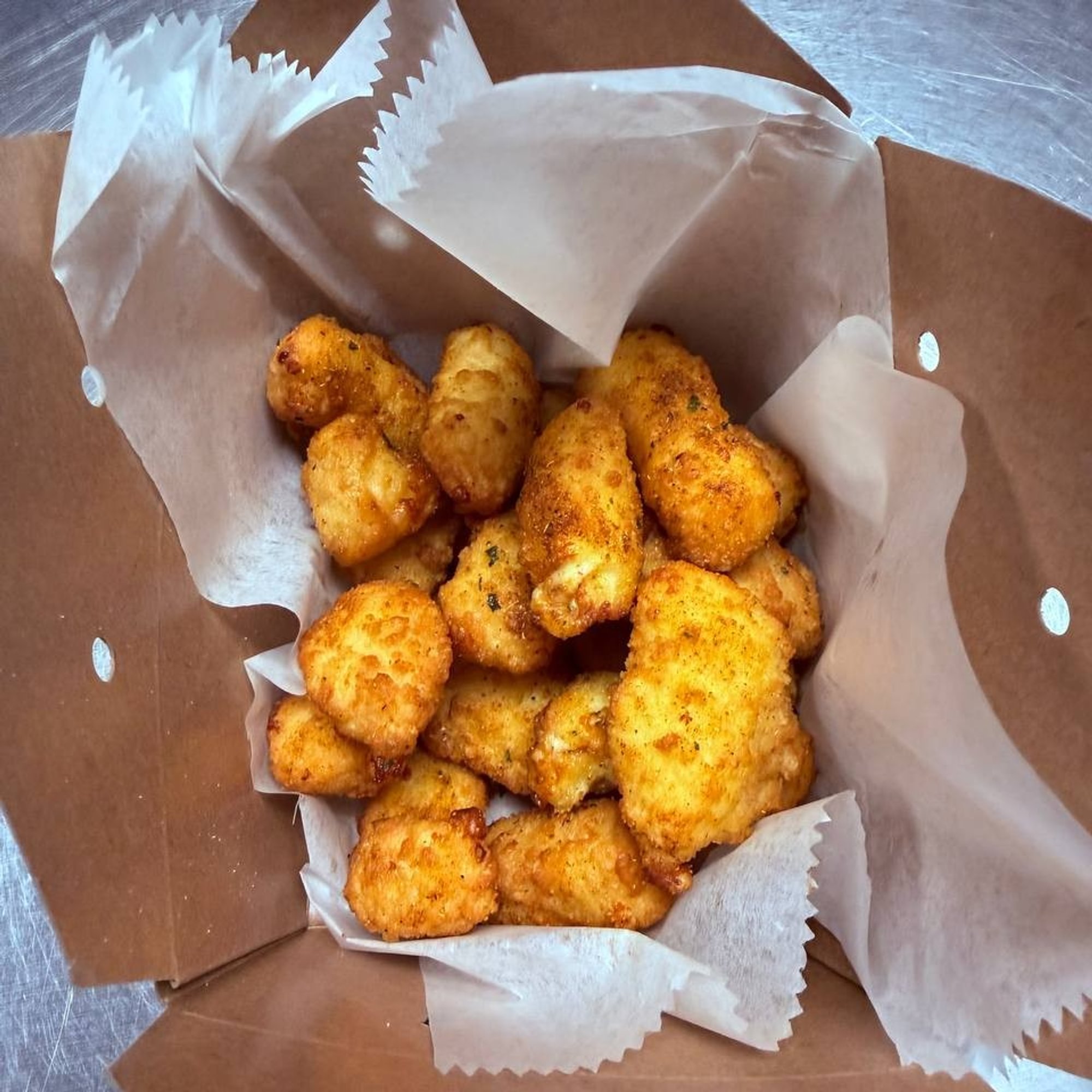 Masala Cheese Curds