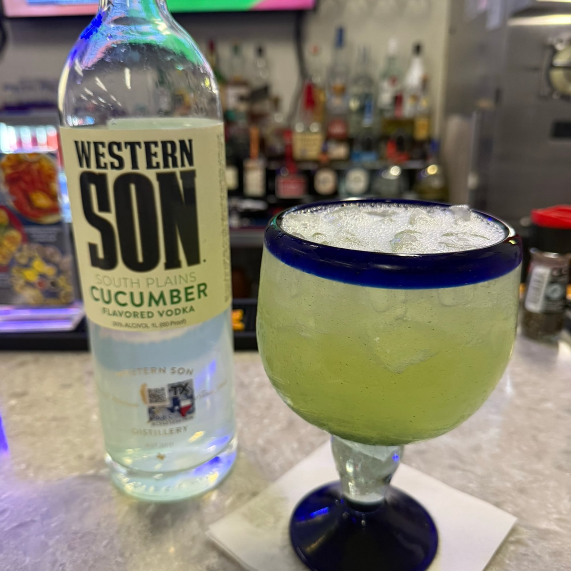 16 Oz Rocks Cucumber Rita