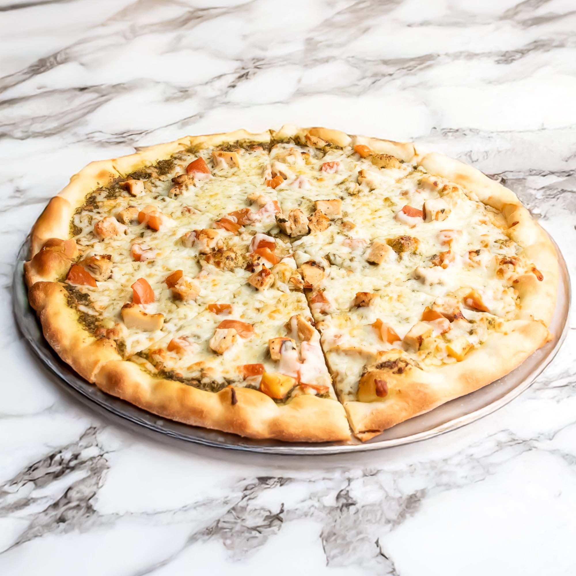 Chicken Pesto Individual Pizza