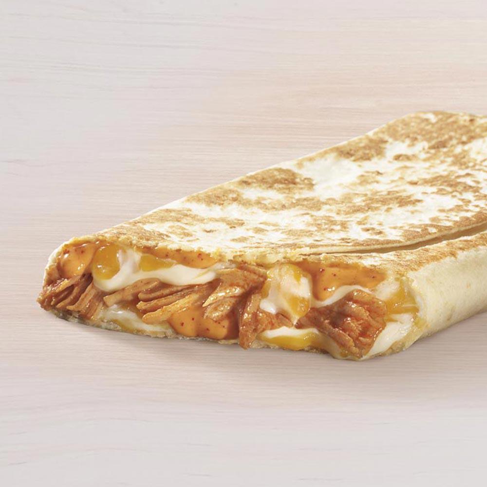 Shredded Chicken Quesadilla Melt