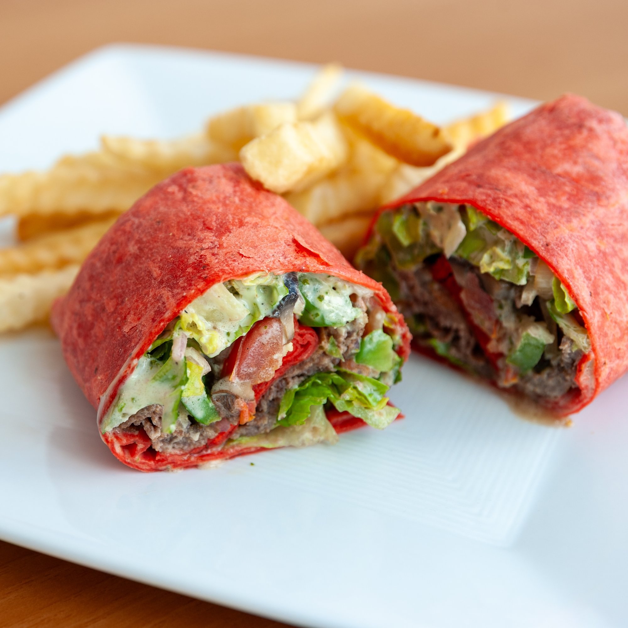 Steak & Mozzarella Wrap