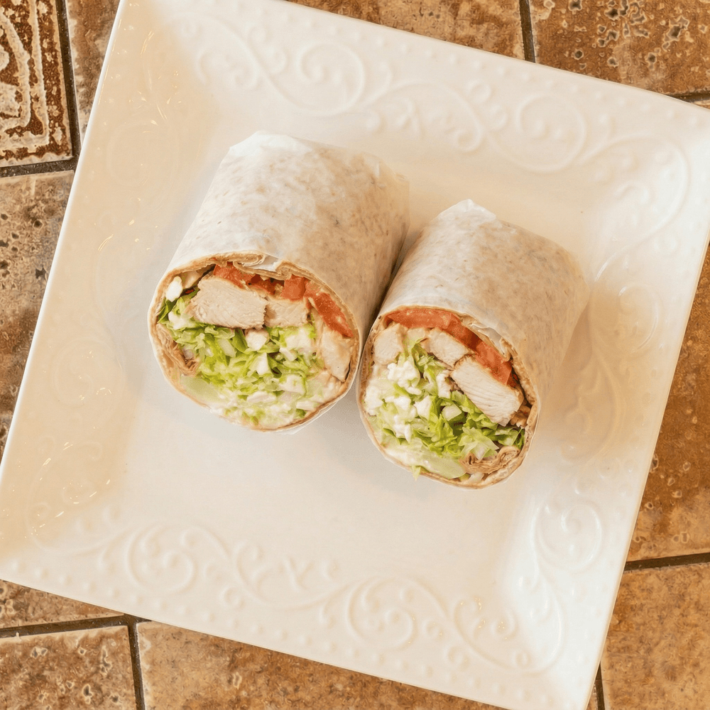 Chicken Greek Salad Sandwich