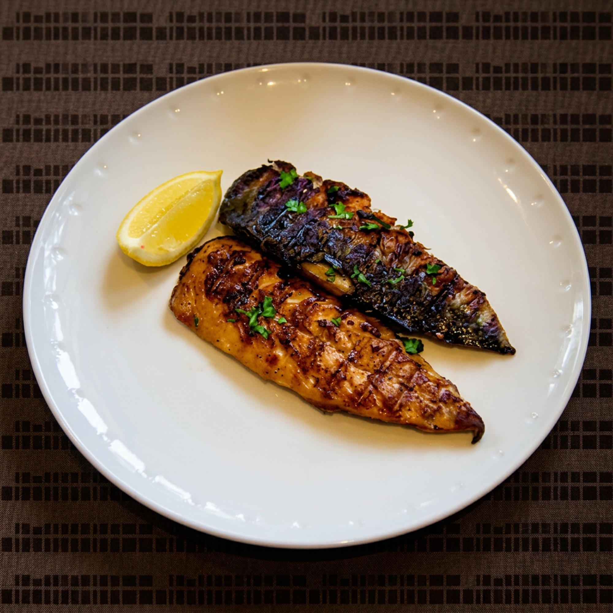 Juicy Grilled Mackerel Only