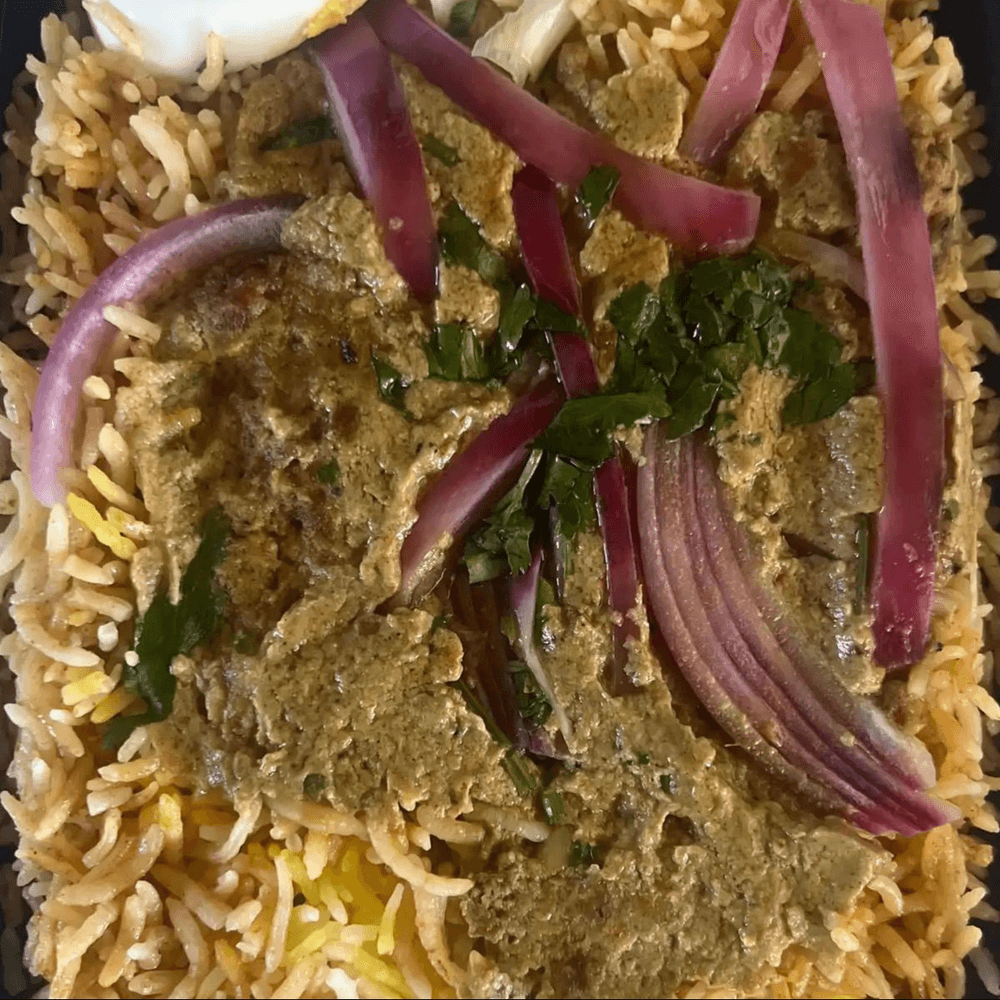 Amaravathi Shrimp Biriyani
