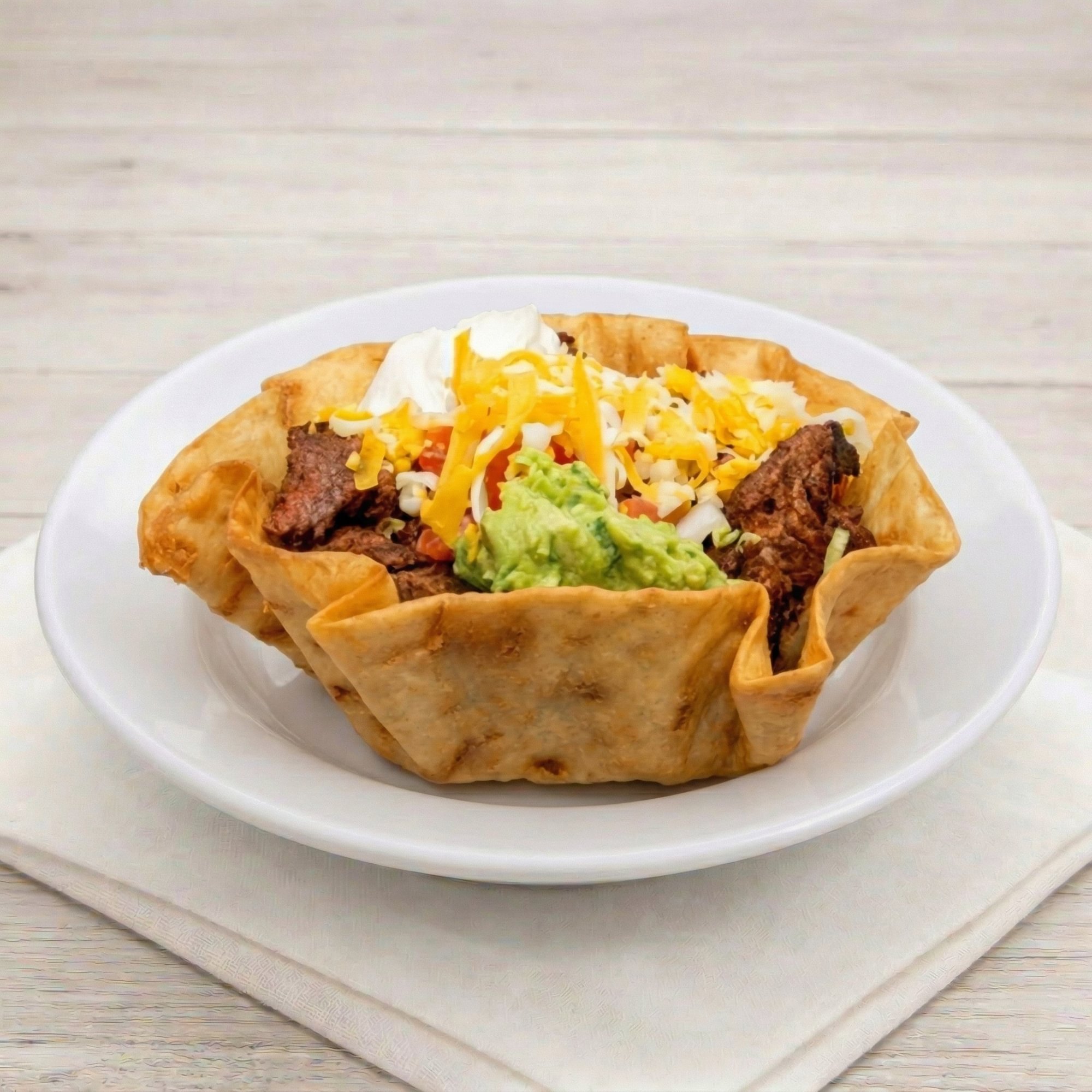 Chicken or Steak Fajita Salad