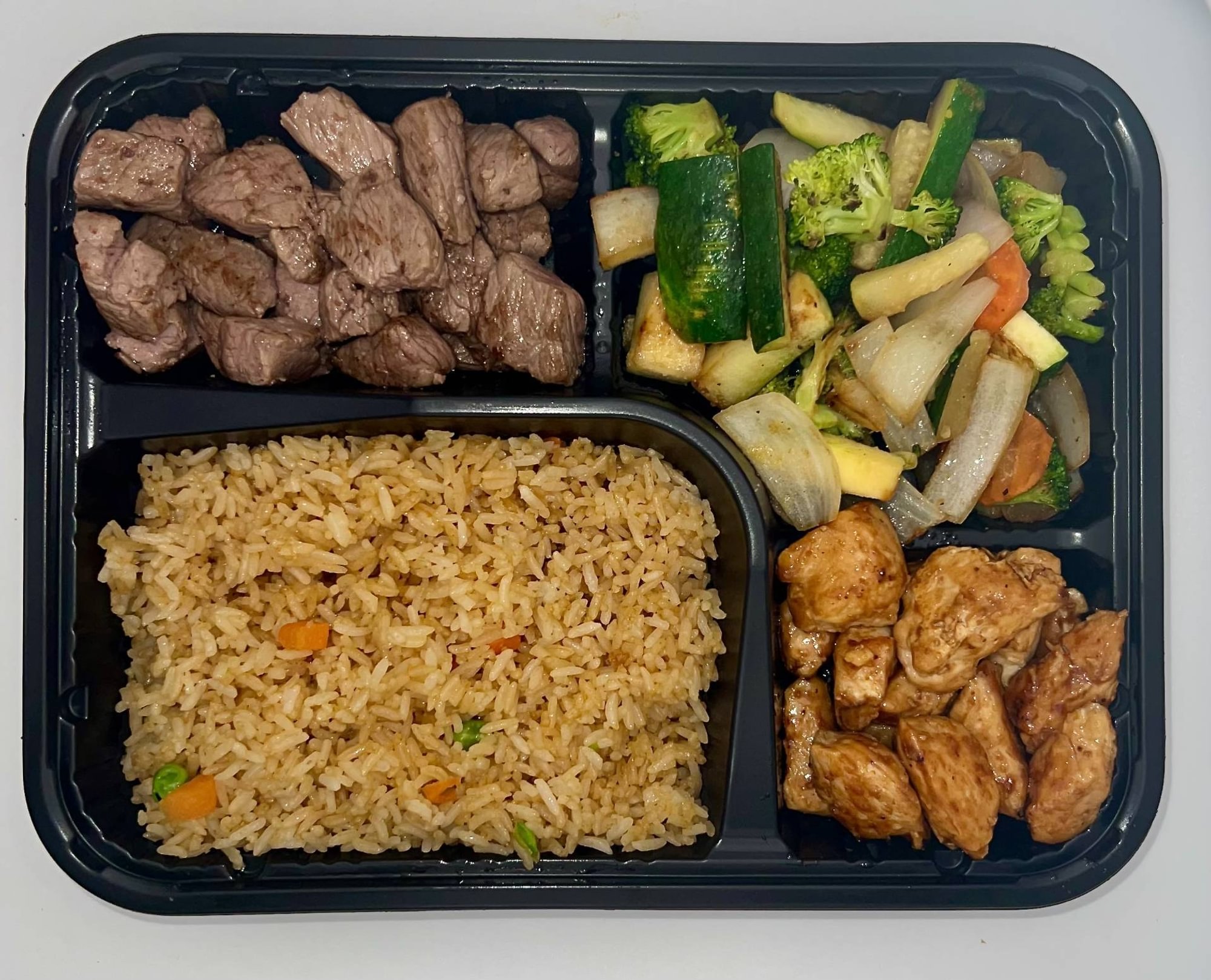 HL8. Steak & Chicken Hibachi Lunch