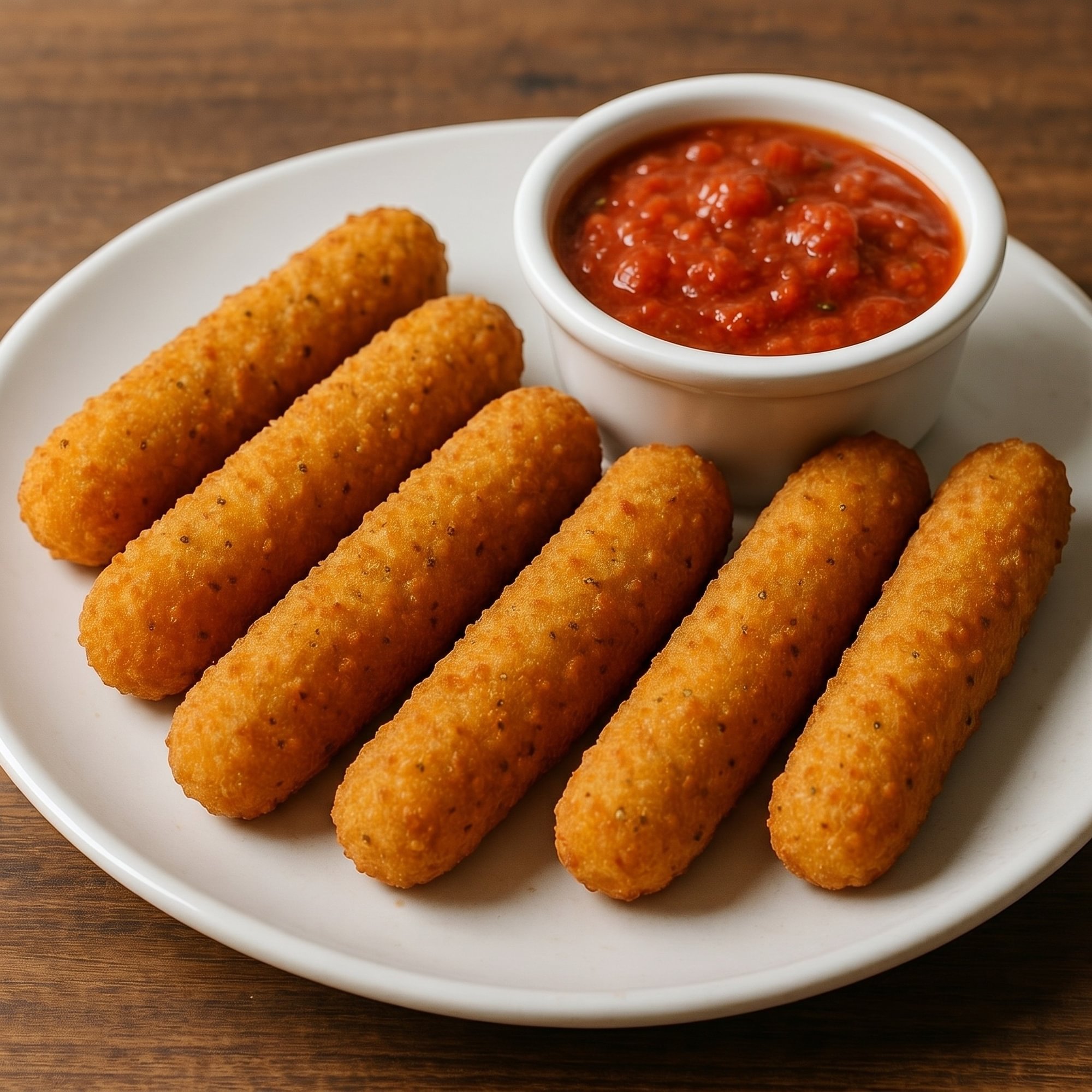 Breaded Mozzarella Sticks