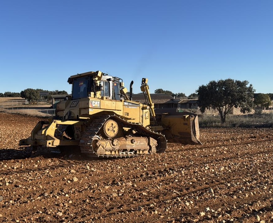Desfondes para nuevas plantaciones.