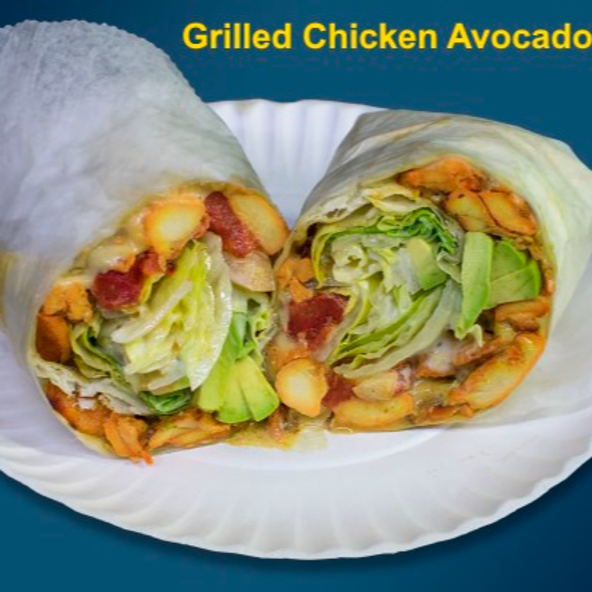Grilled Chicken Avocado Wrap