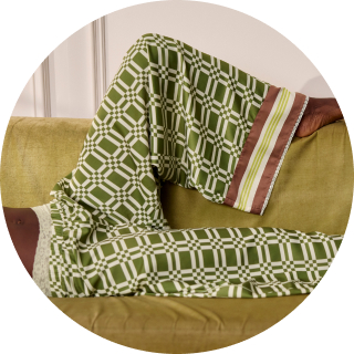 woman wearing comfy pants