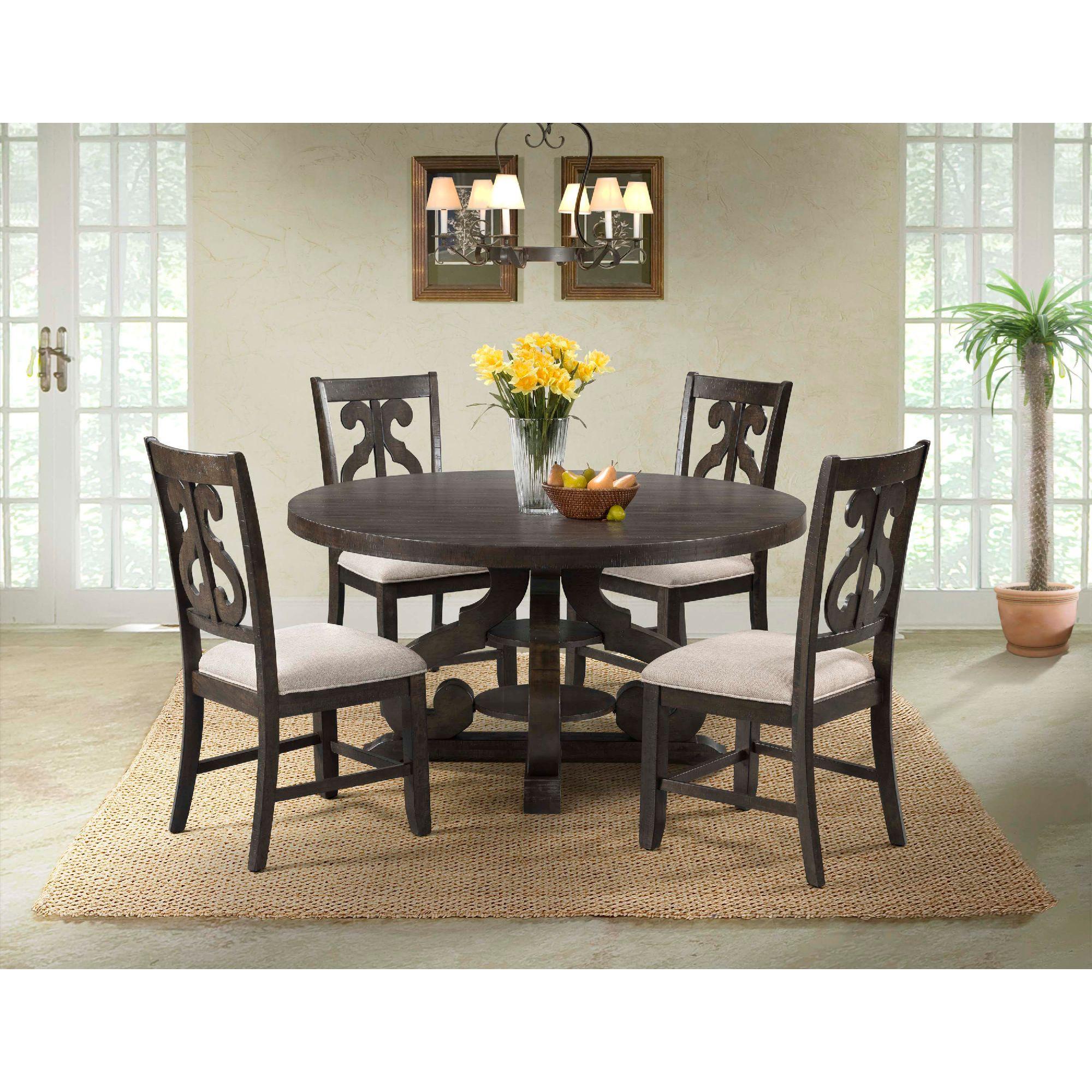 Stanford 5 - Piece Set with Swirl Chairs