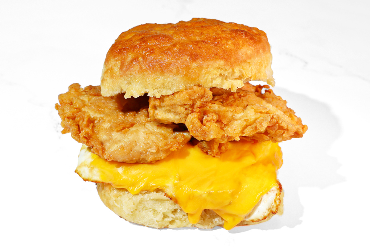 Chicken, Egg & Cheese Biscuit