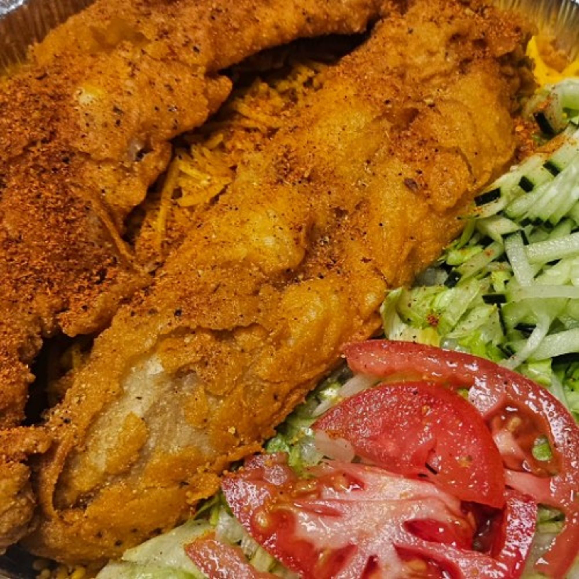 Whiting Over Rice