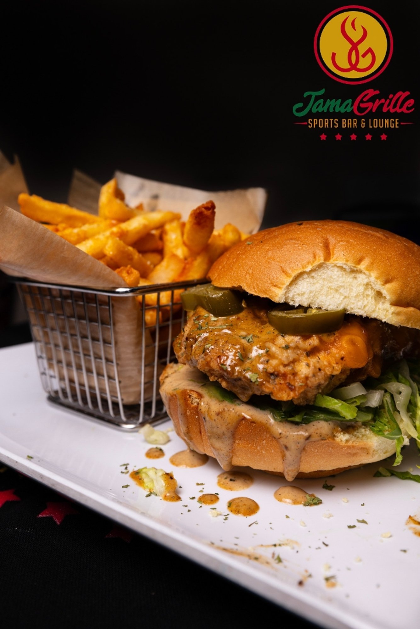 Jamrock Chicken Sandwich