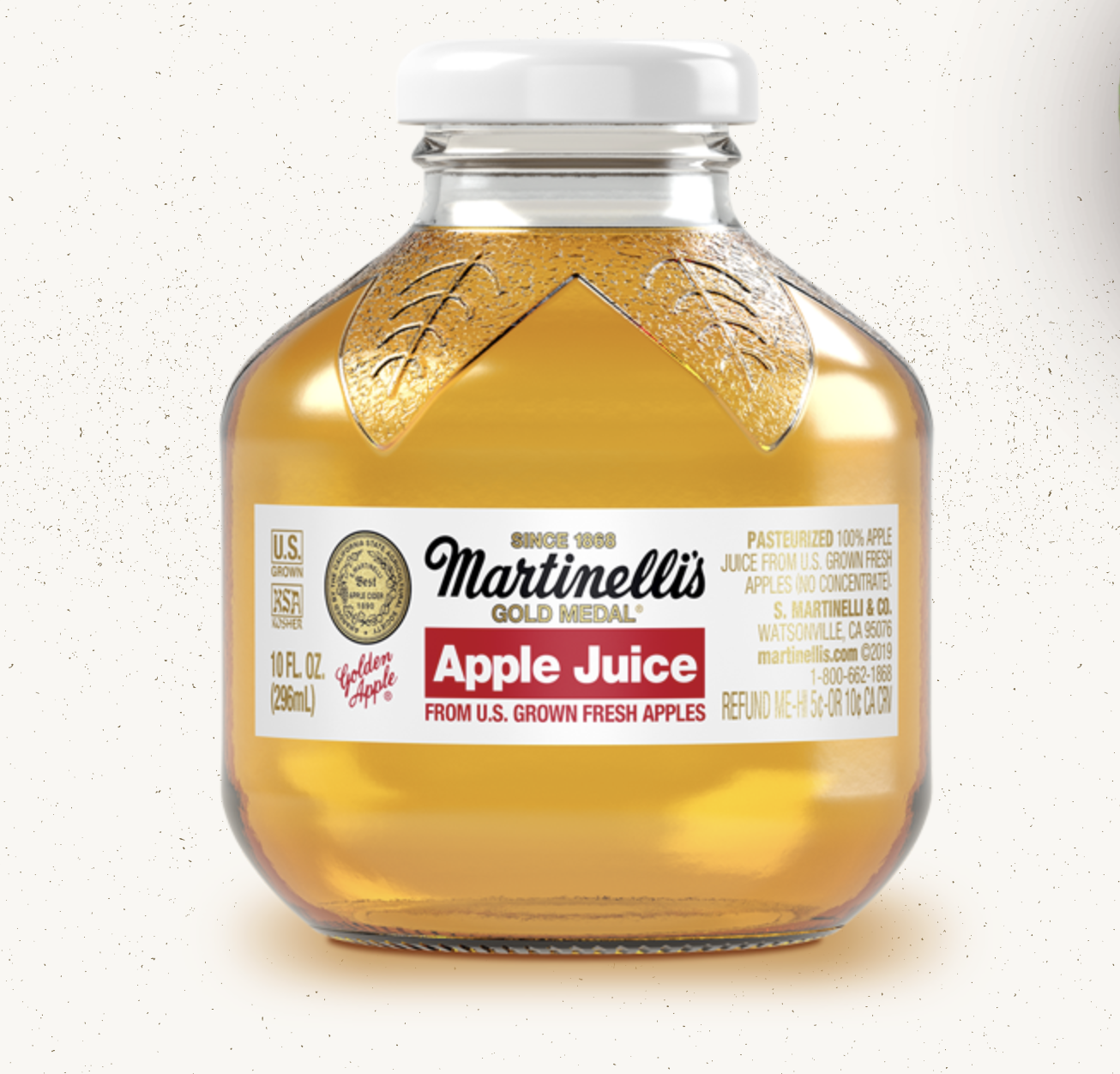 Apple Juice - Martinelli’s®, 10 oz Glass Bottle
