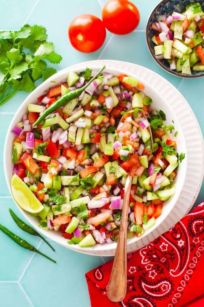 Kachumber Salad - Garden Green Salad