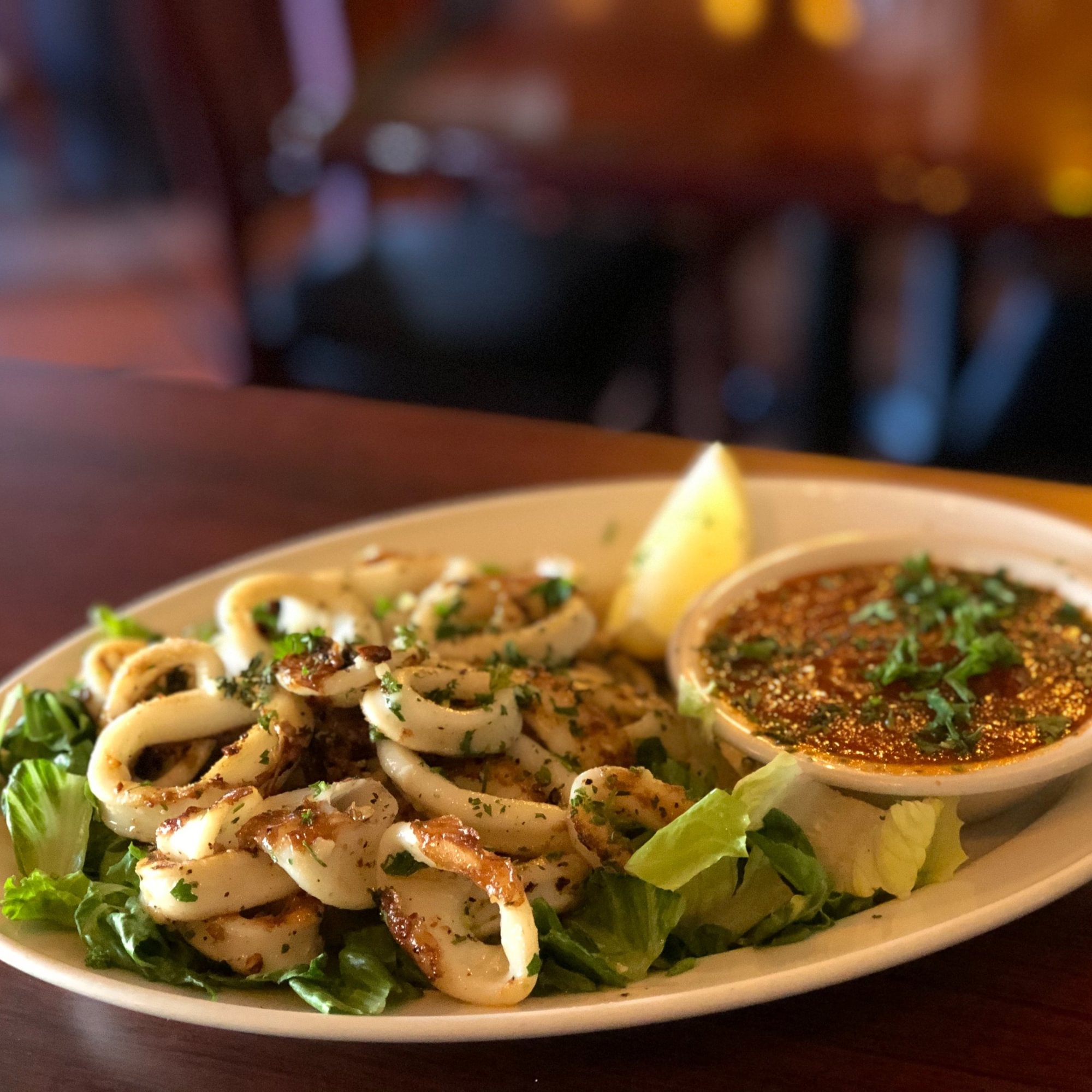 Calamari Grigliati