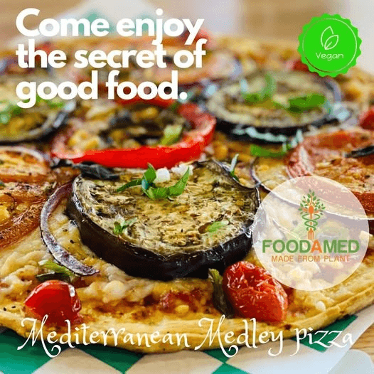 Gluten Free Mediterranean Pizza 10"