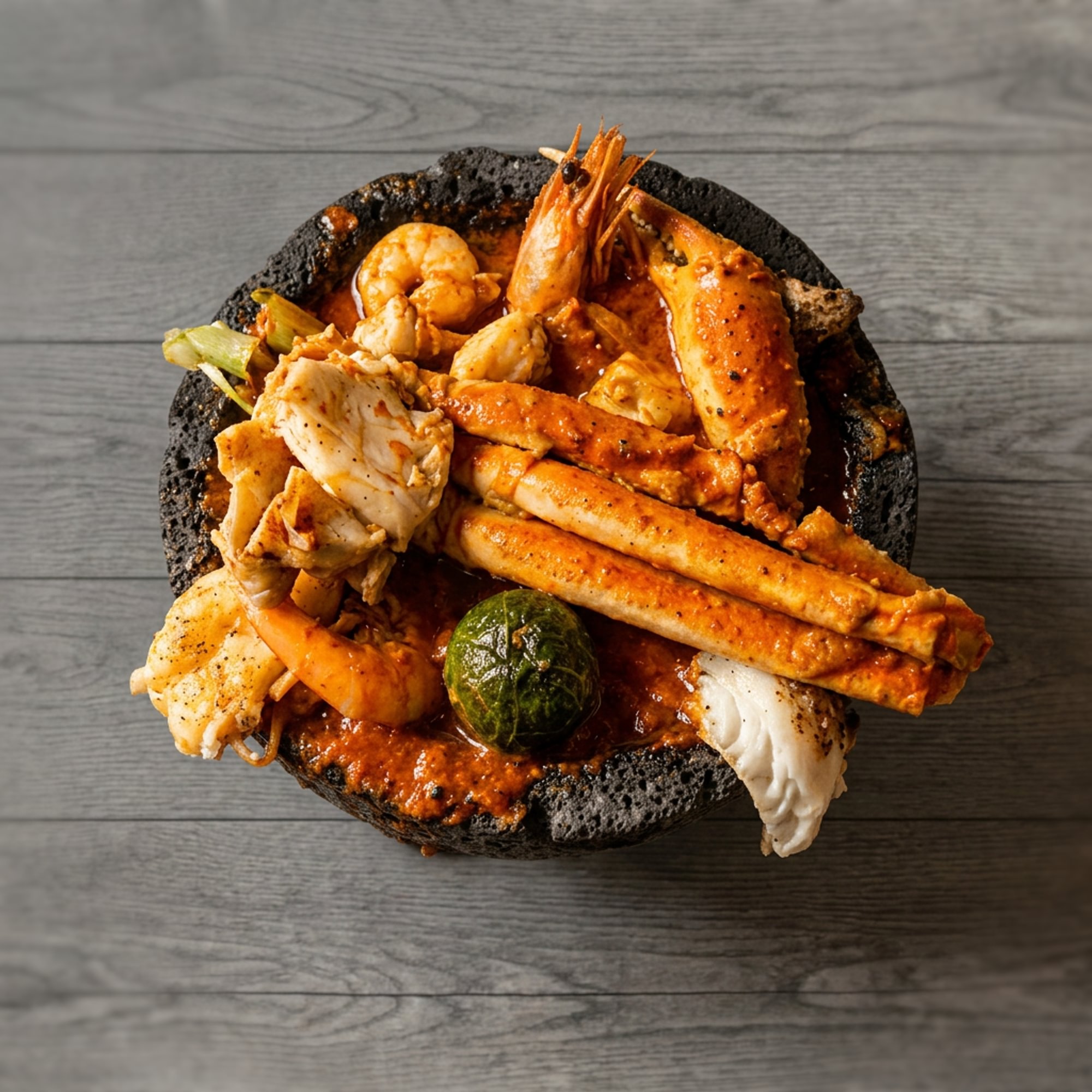 Molcajete de Mariscos Frio