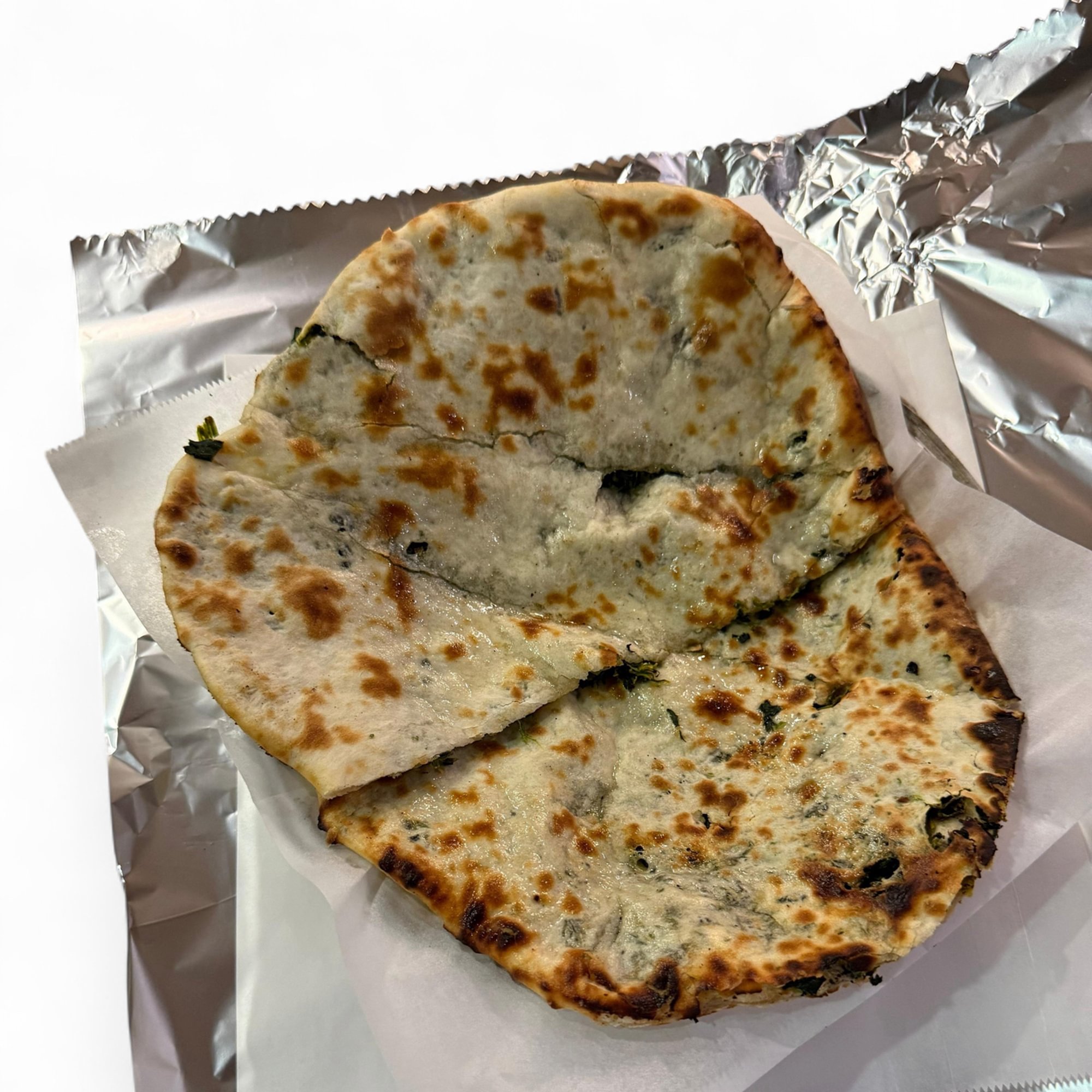 Spinach Naan