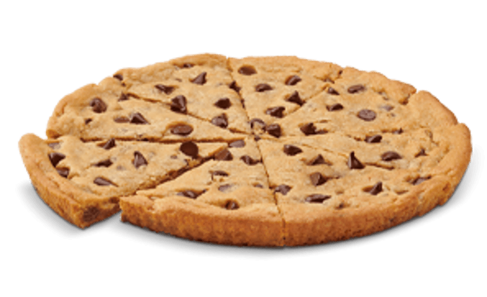 Chocolate Chip Pizza Cookie