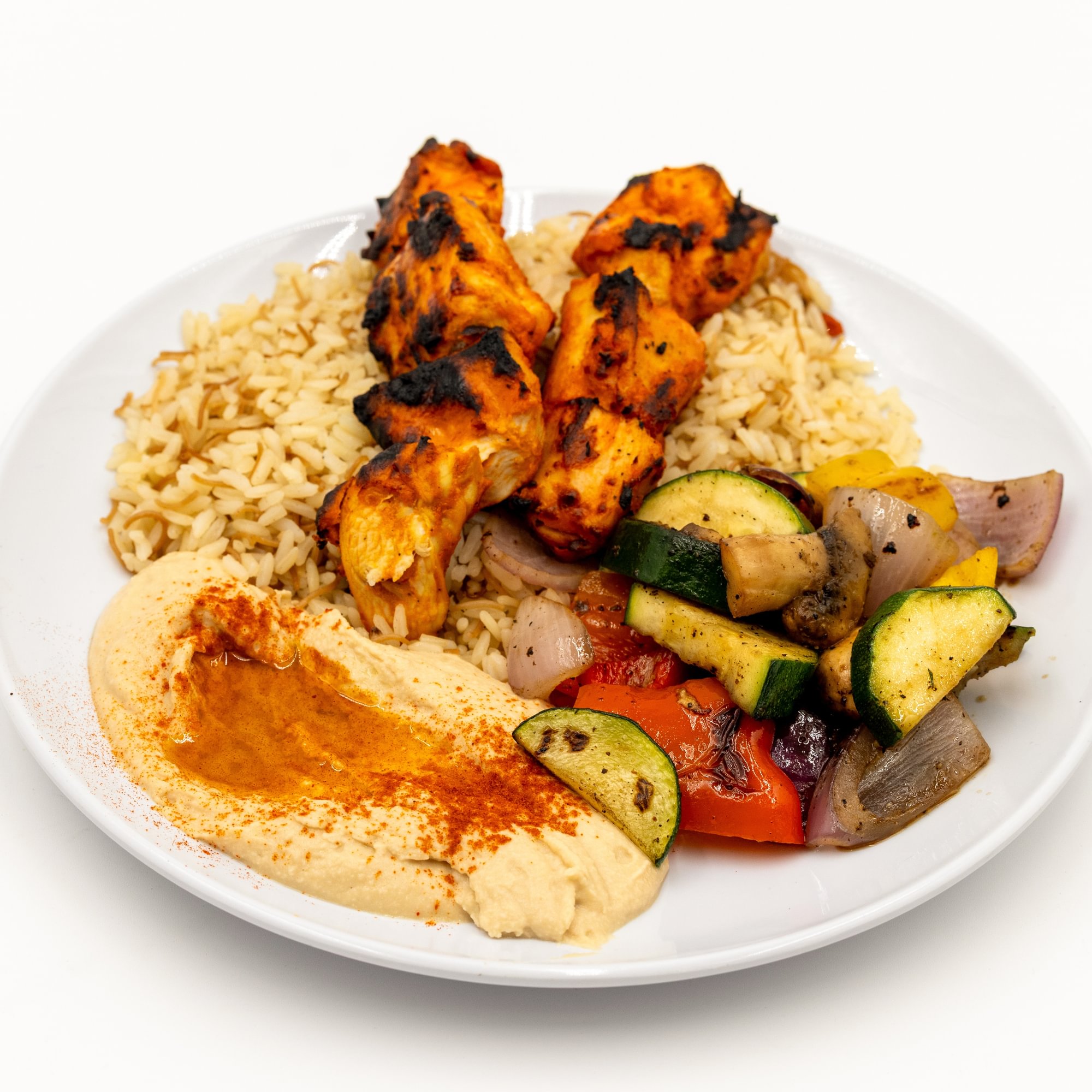 Chicken Kabob Platter