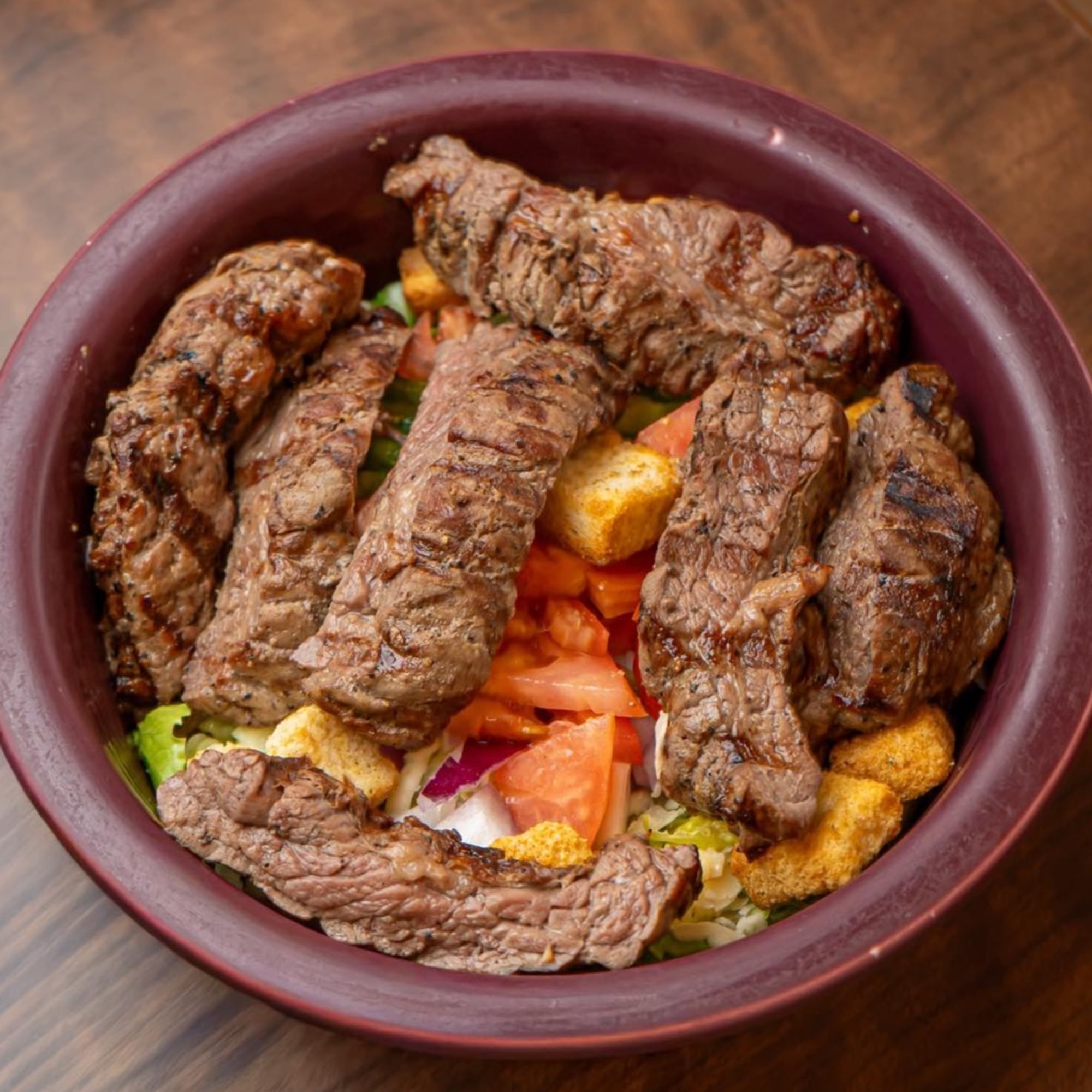 Top Shelf Skirt Steak Salad