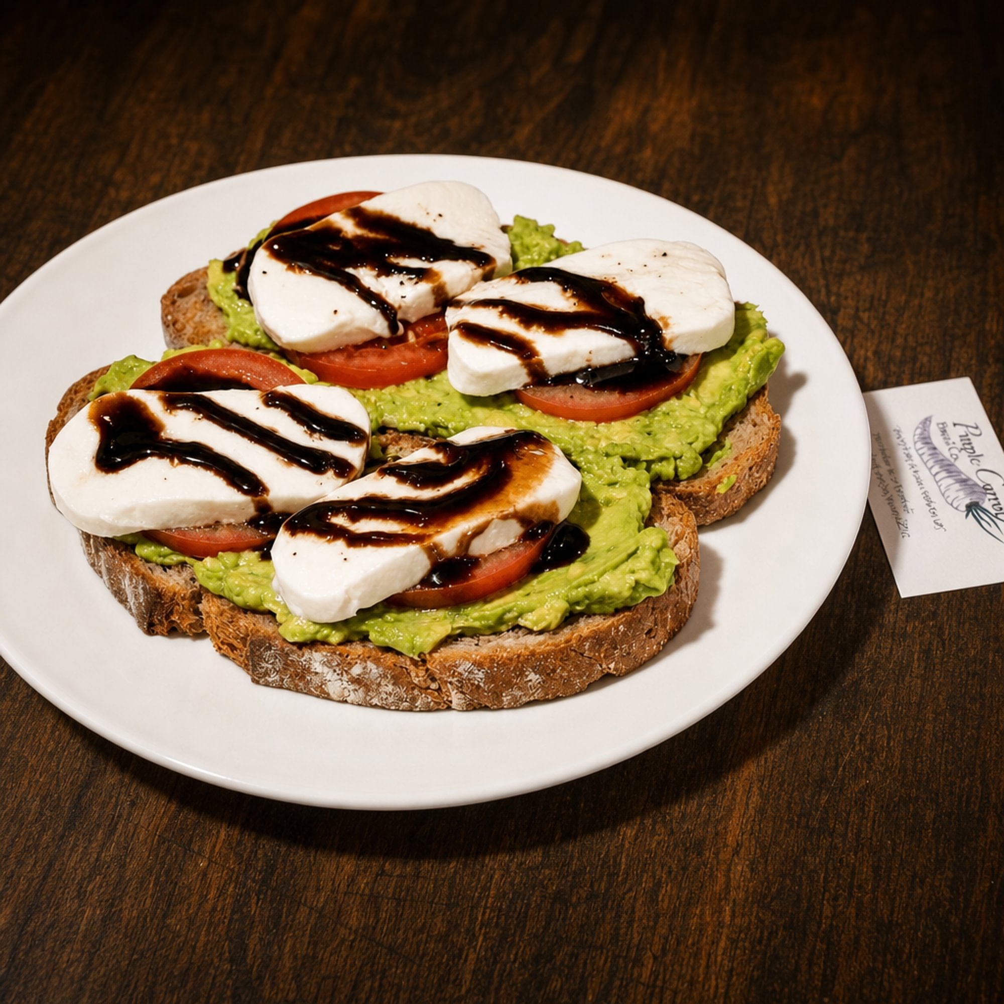 Caprese Avocado Toast