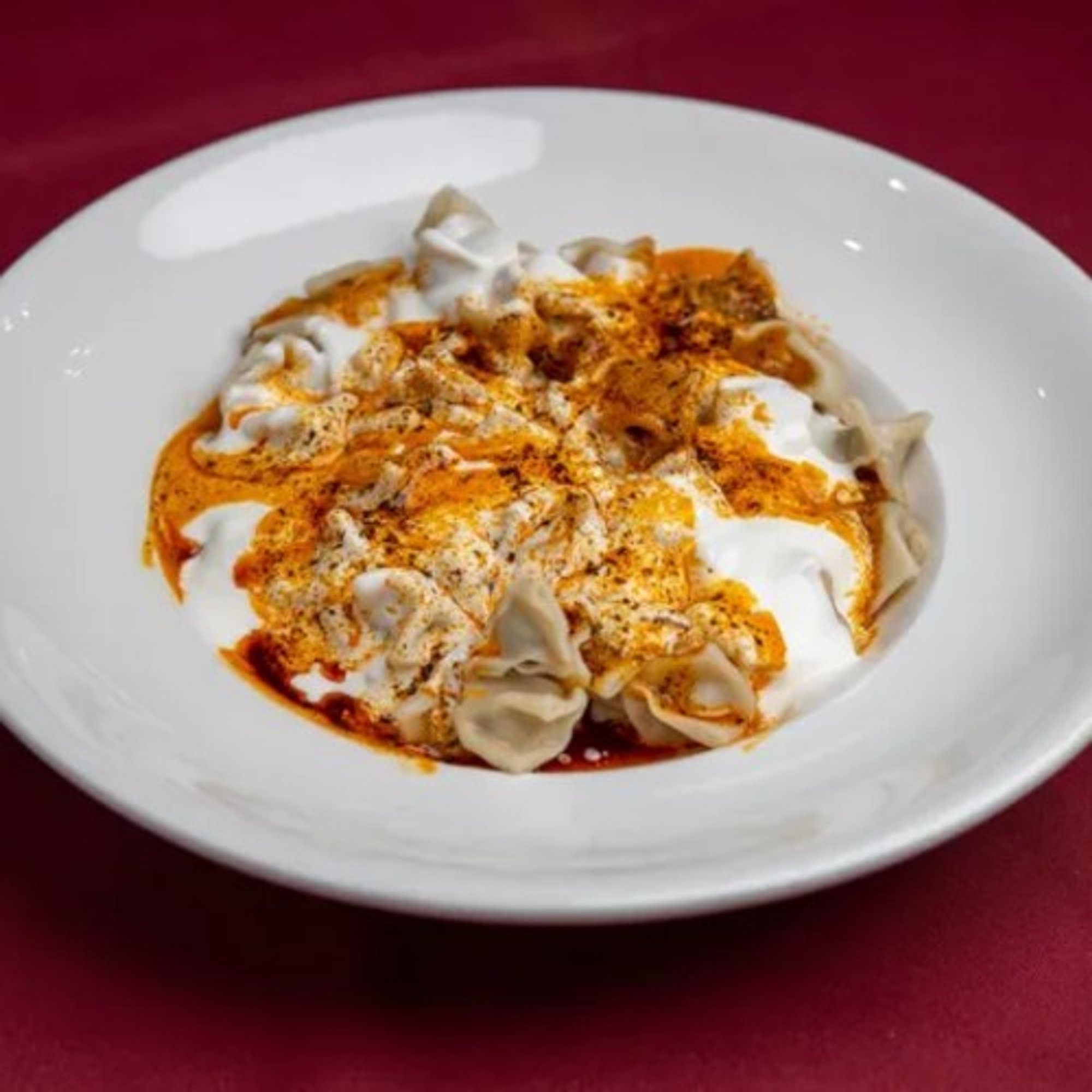 Turkish Manti (Ravioli)