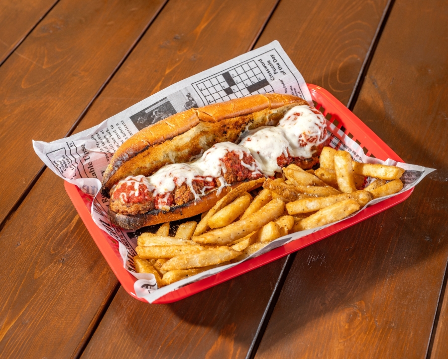 Meatball Sub w/ Fries