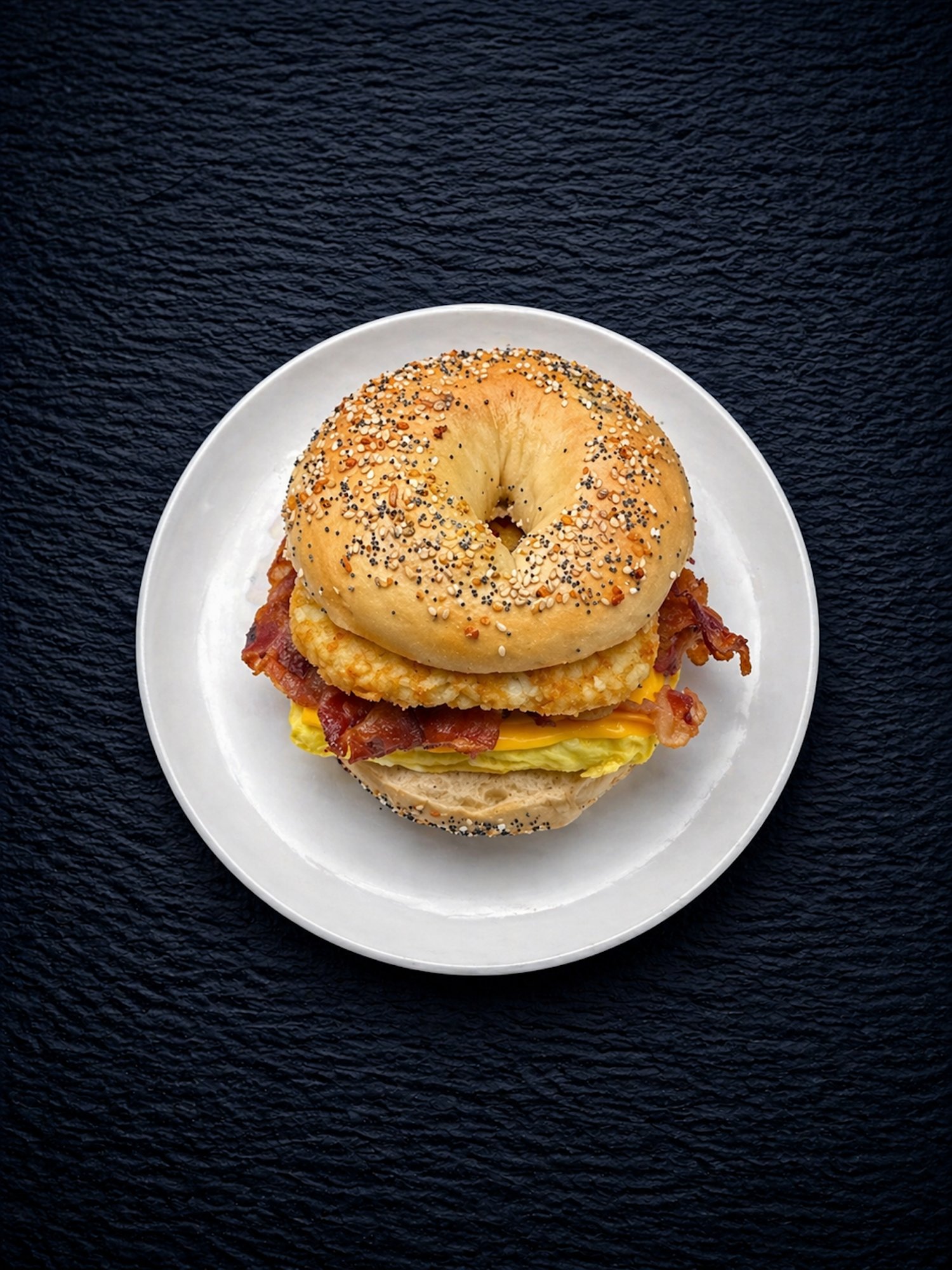 E8 Hash-Brown Omelet Sandwich