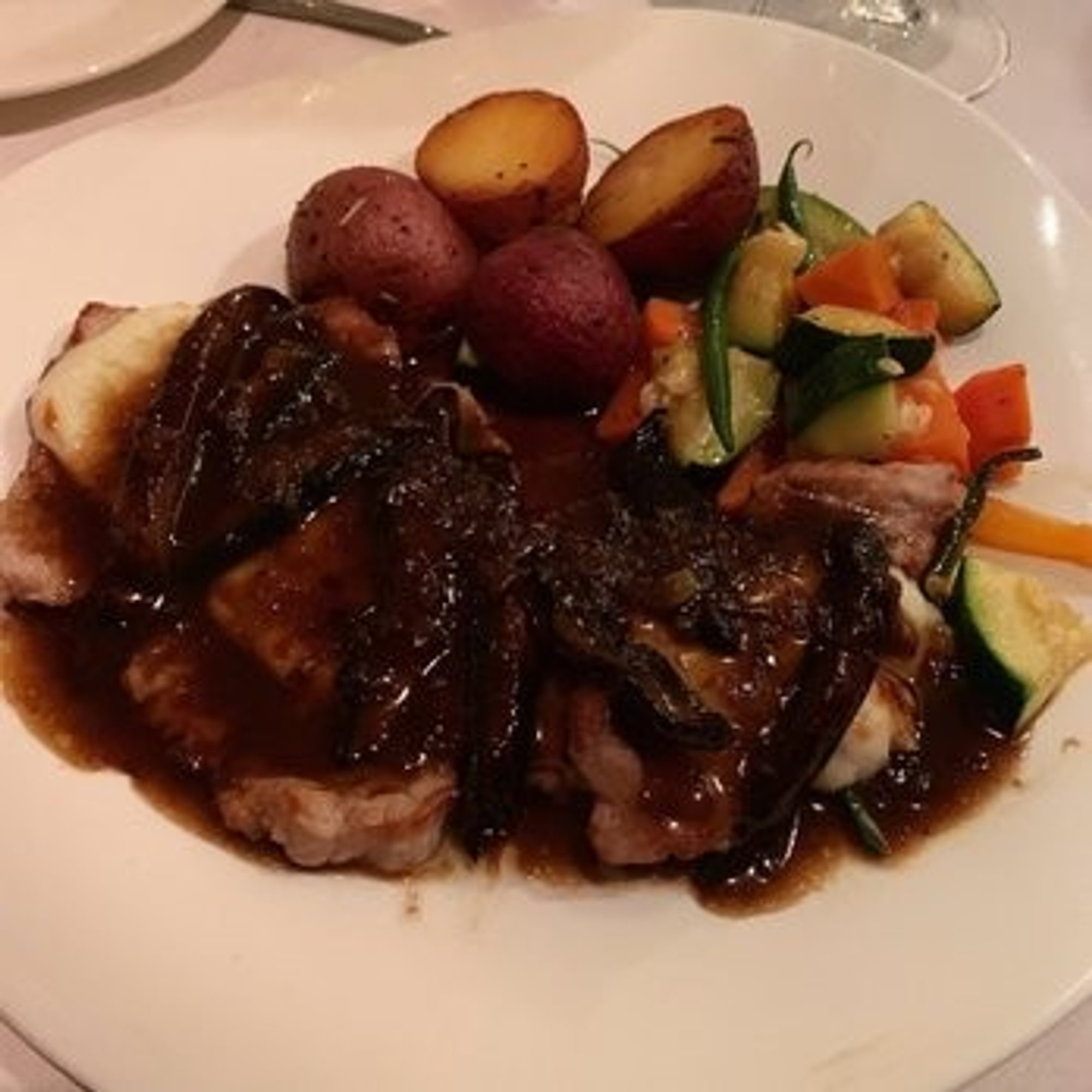 Veal Portobello