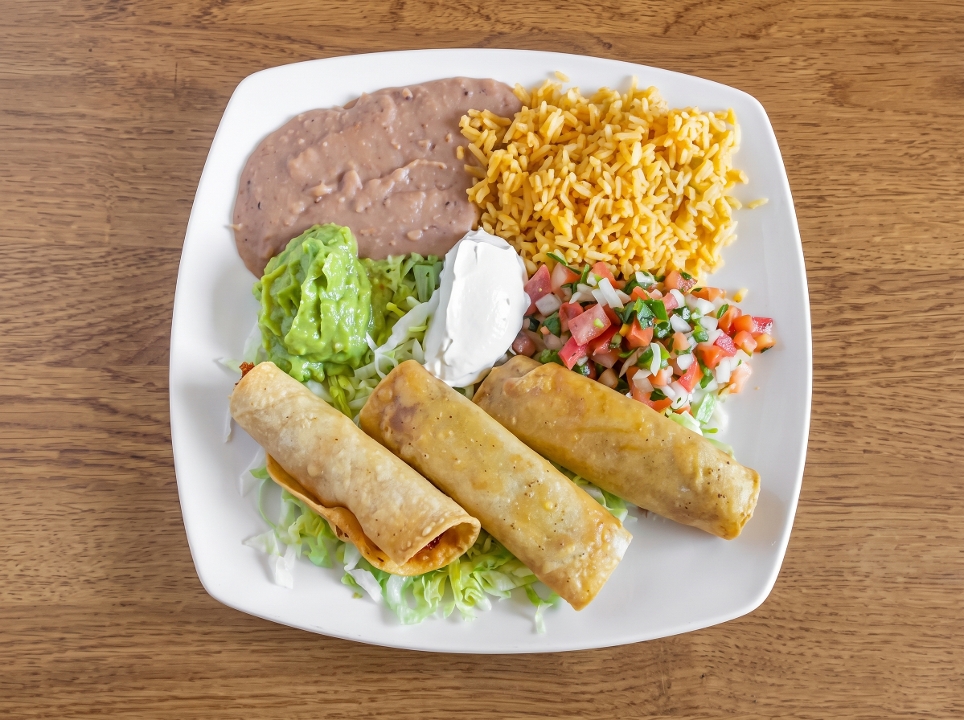 Flautas Plate