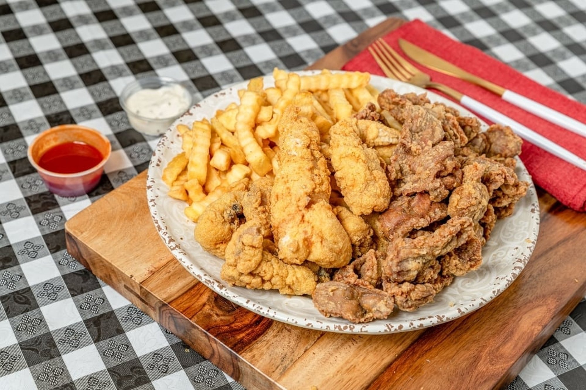 #13 Oyster & Gizzard