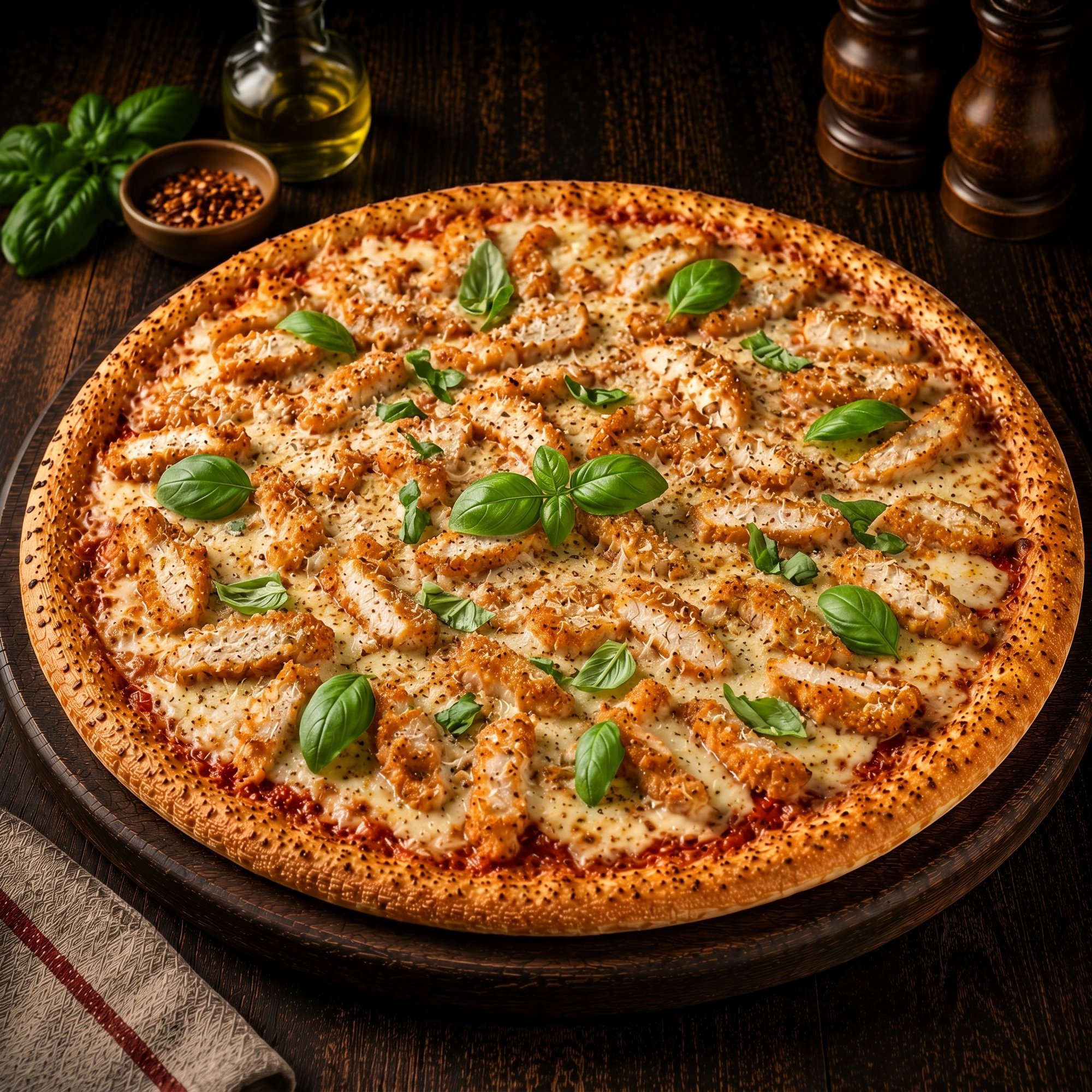 Chicken Parm Pizza